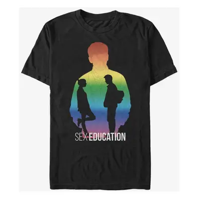 ZOOT.Fan Netflix Otis a Maeve Sex Education T-Shirt Schwarz