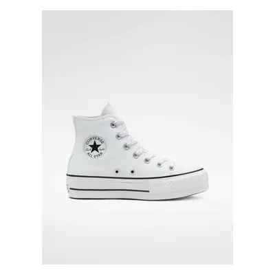 Converse Chuck Taylor All Star Lift Platform Tennisschuhe Weiß