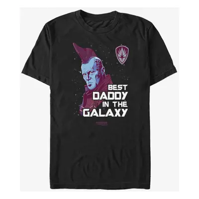 ZOOT.Fan Marvel Best Daddy In The Galaxy Yondu Strážci Galaxie T-Shirt Schwarz