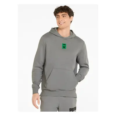 Puma Puma x Minecraft Sweatshirt Grau