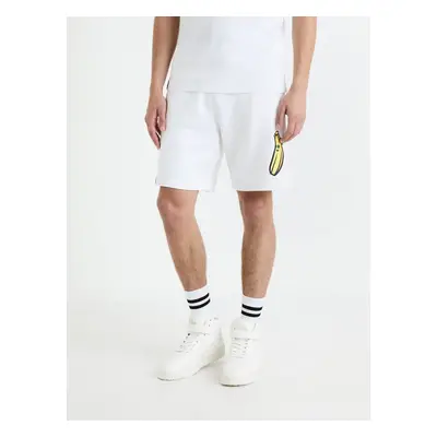 Celio Fortnite Shorts Weiß