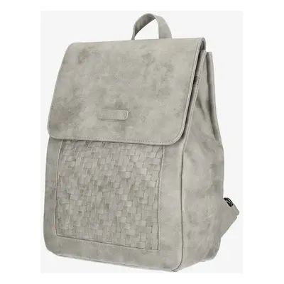 Enrico Benetti Dynthe Light Grey Rucksack Grau