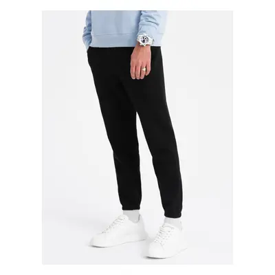 Ombre Clothing Carrot Jogginghose Schwarz