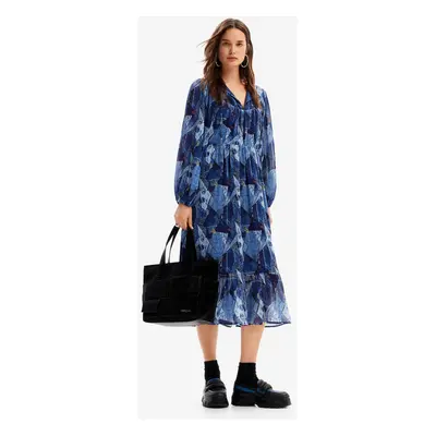 Desigual Luca Kleid Blau