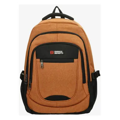 Enrico Benetti Hamburg Notebook Backpack 35,5 l Rust Rucksack Gelb