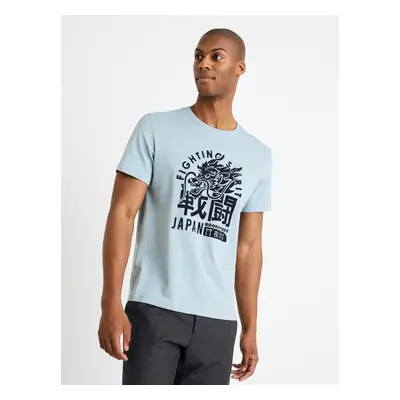 Celio Fighting Spirit Cejapa T-Shirt Blau