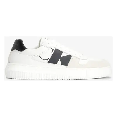 Calvin Klein Jeans Chunky Cupsole Tennisschuhe Weiß