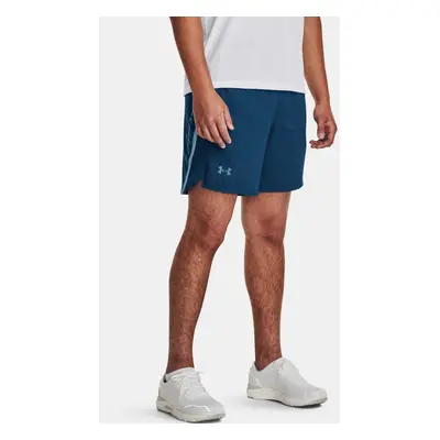 Under Armour UA Launch 7'' Graphic Shorts Blau