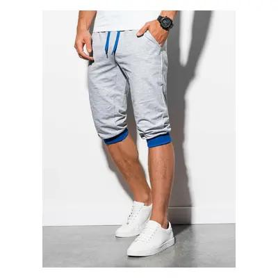 Ombre Clothing Shorts Grau