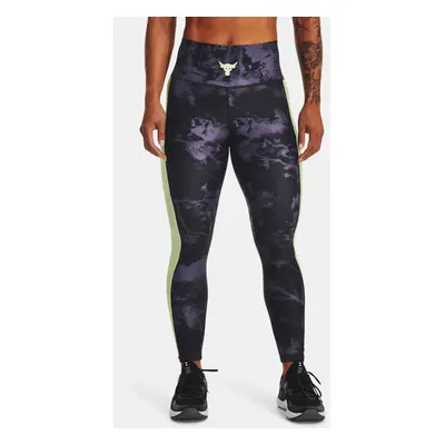 Under Armour UA Project Rock HG Ankle Lg Print Legging Schwarz