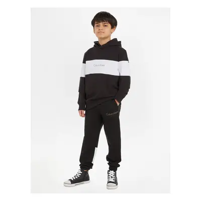 Calvin Klein Jeans Kinder Trainingsanzug Schwarz