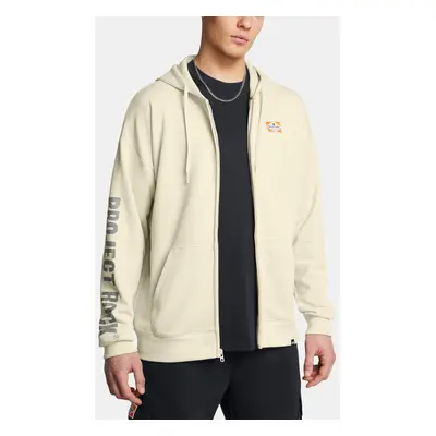 Under Armour Project Rock HWT FZ Tools Sweatshirt Braun