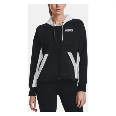 Under Armour Rival FZ Hoodie Sweatshirt Schwarz