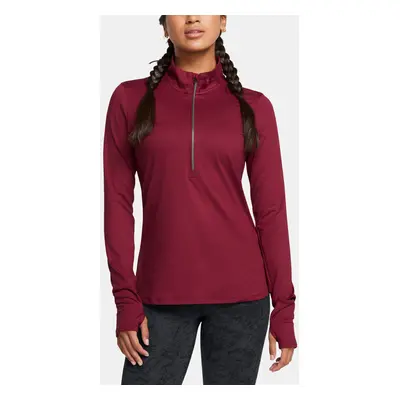 Under Armour UA Launch Pro Half Zip T-Shirt Rot