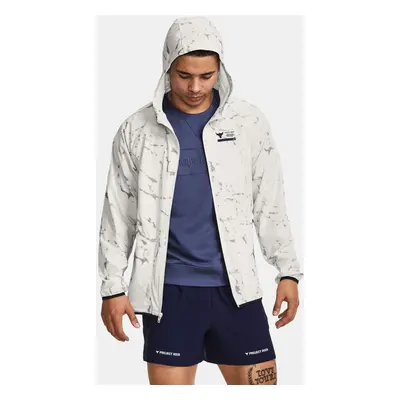 Under Armour Project Rock Pt Unstpble Jacke Weiß