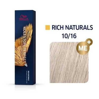 Wella Professionals Koleston Perfect Me+ Rich Naturals Professionelle permanente Haarfarbe 10/16