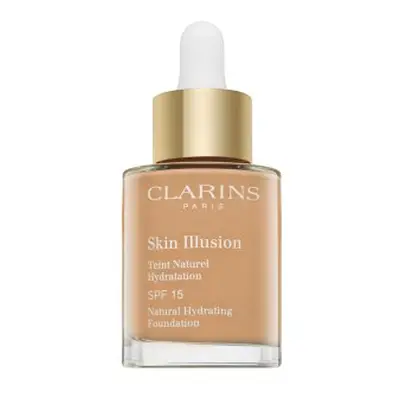 Clarins Skin Illusion Natural Hydrating Foundation Flüssiges Make Up mit Hydratationswirkung 108