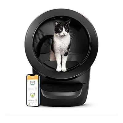 Litter-Robot selbstreinigendes Katzentoilette/Whisker - černá