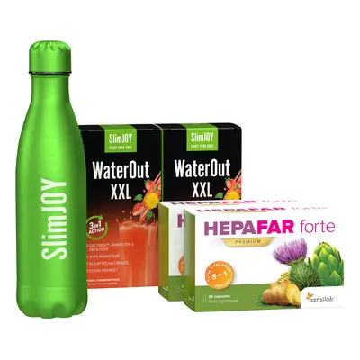 Flacher Bauch & gesunde Leber mit GRATIS Thermosflasche