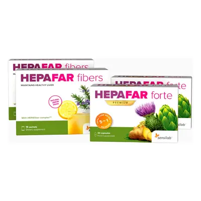 Hepafar Detox Deluxe [1-Monatspaket]