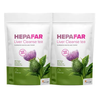 2x Hepafar Leberentgiftungstee