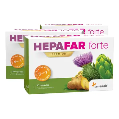 3x Hepafar Forte PREMIUM Mariendistel-Kapseln