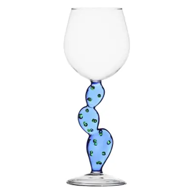 Stielglas Kaktus hellblau 320 ml - Ichendorf