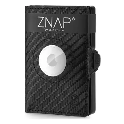 Slimpuro ZNAP Airtag Wallet Karten Münzfach 8,9 x 1,5 x 6,3 cm (BxHxT) RFID-Schutz