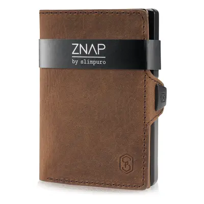 Slimpuro ZNAP Slim Wallet Karten Münzfach 8,9 x 1,5 x 6,3 cm (BxHxT) RFID-Schutz