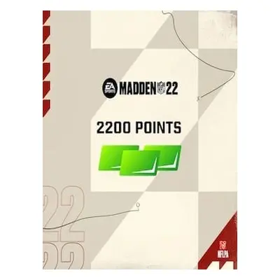 MADDEN NFL 22 - Madden Points 2200 Points Europe XBOX Live CD Key