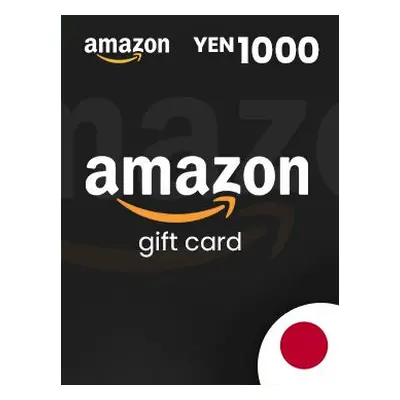 Amazon Gift Card 1000 YEN Japan Amazon CD Key