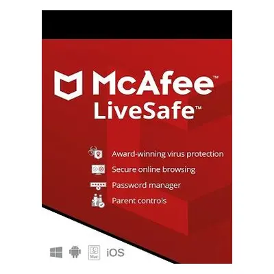 McAfee LiveSafe 1 Year / Unlimited Devices McAfee CD Key