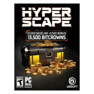 Hyper Scape Virtual Currency: 13,500 Bitcrowns Pack XBOX One CD Key