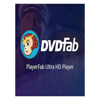 DVDFab PlayerFab Ultra HD Player 1 Device / 1 Year DVDFab CD Key