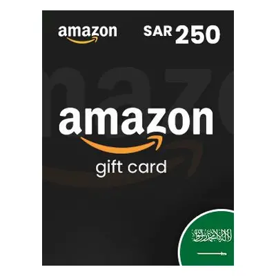 Amazon Gift Card 250 SAR Saudi Arabia Amazon CD Key