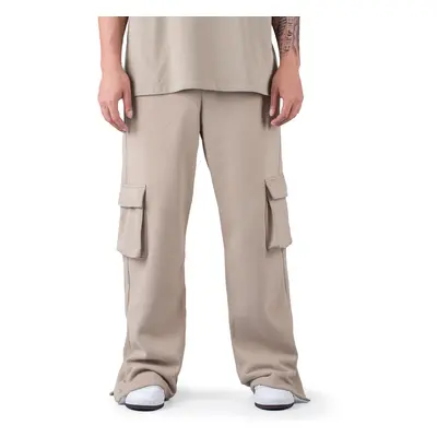 Sean John Script Logo Peached Slit Sweatpants