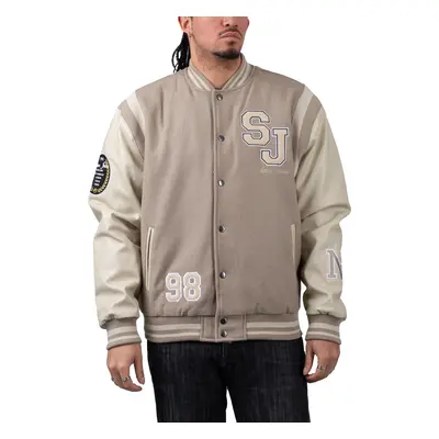 Sean John Script Logo College Jacket