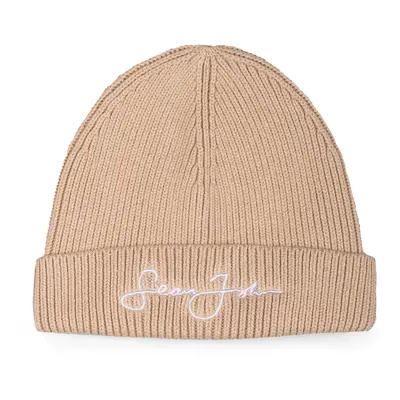 Sean John Script Logo Knit Short Beanie