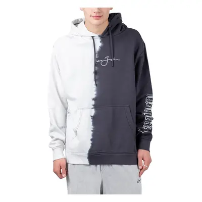 Sean John Script Logo Bleach Effect Hoodie