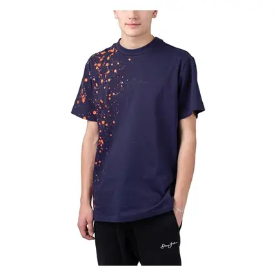 Sean John Script Logo Splatter Tee