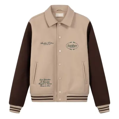 Another Cotton Lab Chest Logo College Jacket