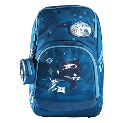 Frii of Norway Ergonomischer Schulrucksack Expand 20-25l Ninja Blue