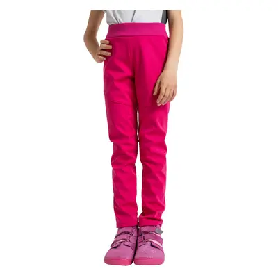 Unuo Kinder-Softshellhose mit Fleece Sporty Fuchsia EU