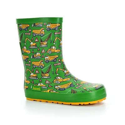 Koel Koel4Kids Tractor Green (Wellie Bare) Gummistiefel EU