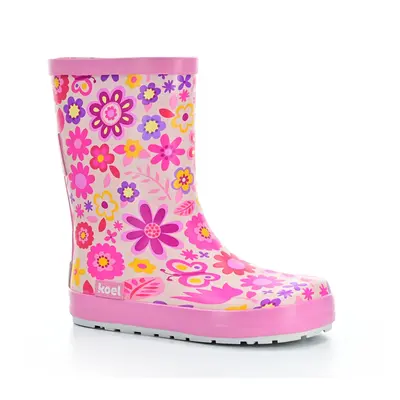 Koel Koel4Kids Fuchsia Flower (Wellie Bare) Gummistiefel EU