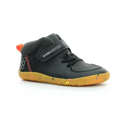 Vivobarefoot Primus Ludo Hi Obsidian Barfuß-Stiefeletten EU