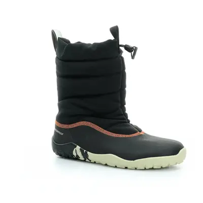 Vivobarefoot Lumi FG Obsidian schwarze Barfuß-Schneestiefel EU