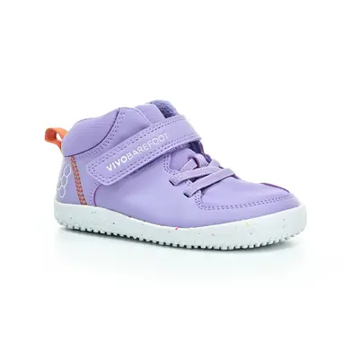 Vivobarefoot Primus Ludo Hi Lilac Barfußstiefeletten EU