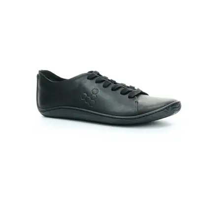 Vivobarefoot Addis Black Leather Barfußhalbschuhe EU