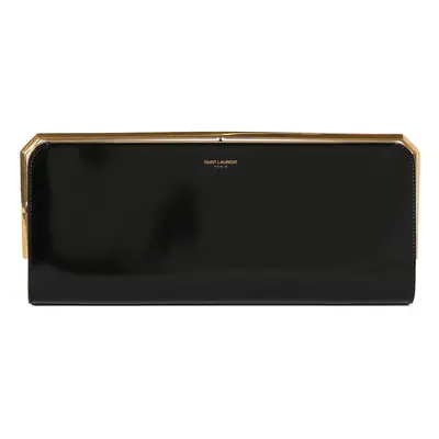 Date Minaudiere Brushed Leather Clutch